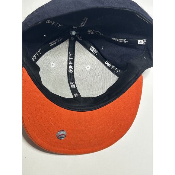 New Era Detroit Tigers 59 fifty Hat Mens 7 5/8 Genuine Merchandise Colorblock - Picture 12 of 13